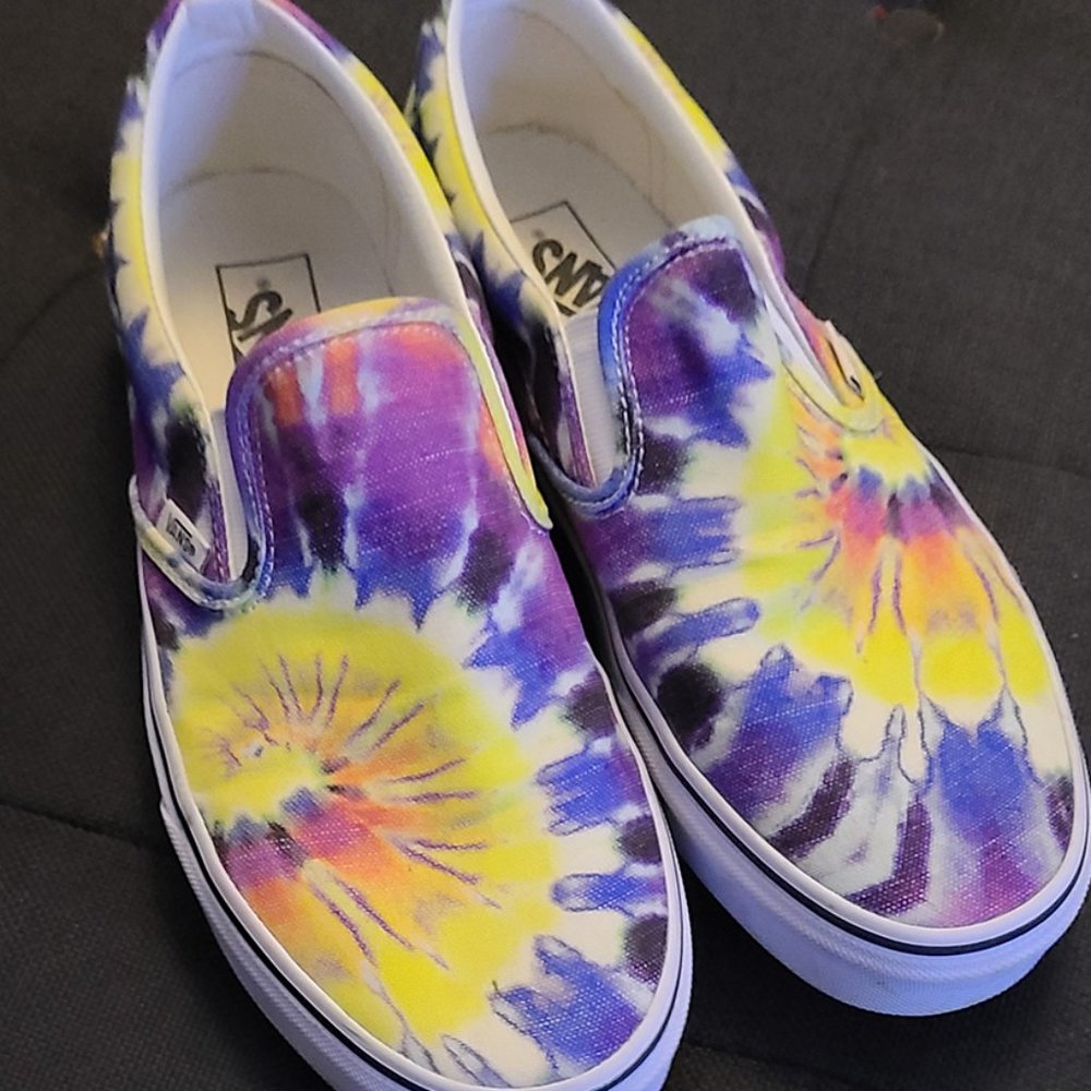 VANS Men's Classic Slip-on (Tie Dye) Mysterioso